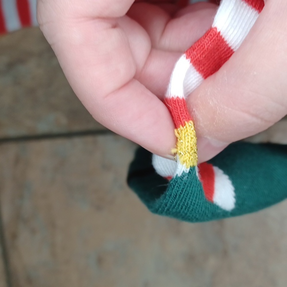 2 pairs of holiday themed socks OS - Picture 10 of 12